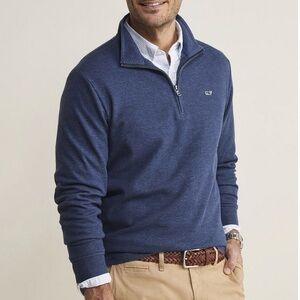 🆕VINEYARD VINES Saltwater Classic Quarter Zip XL New with Tags